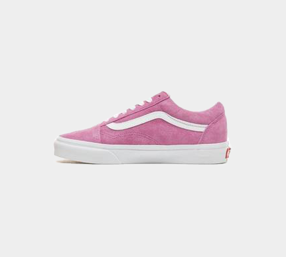 Vans Wildleder Old Skool Schuhe Damen Violett/True White UK 3-9
