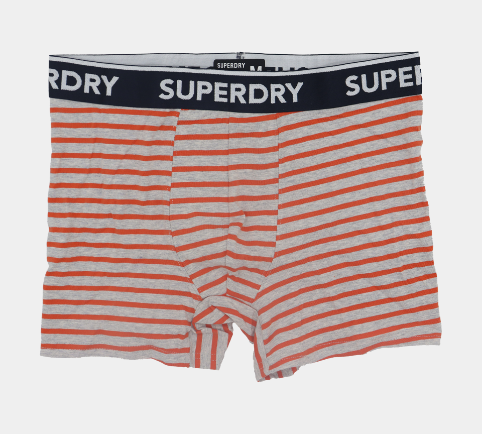 Superdry Organic Cotton M3110082A 25L Triple Pack Boxers Striped S-XL