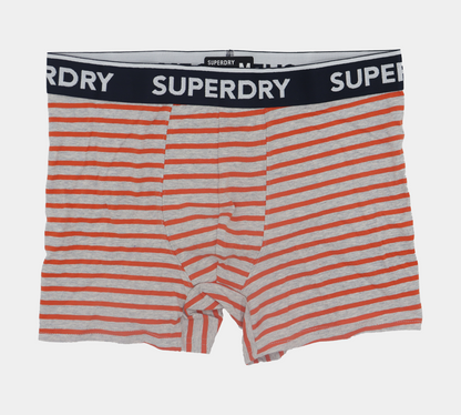 Superdry Organic Cotton M3110082A 25L Triple Pack Boxers Striped S-XL