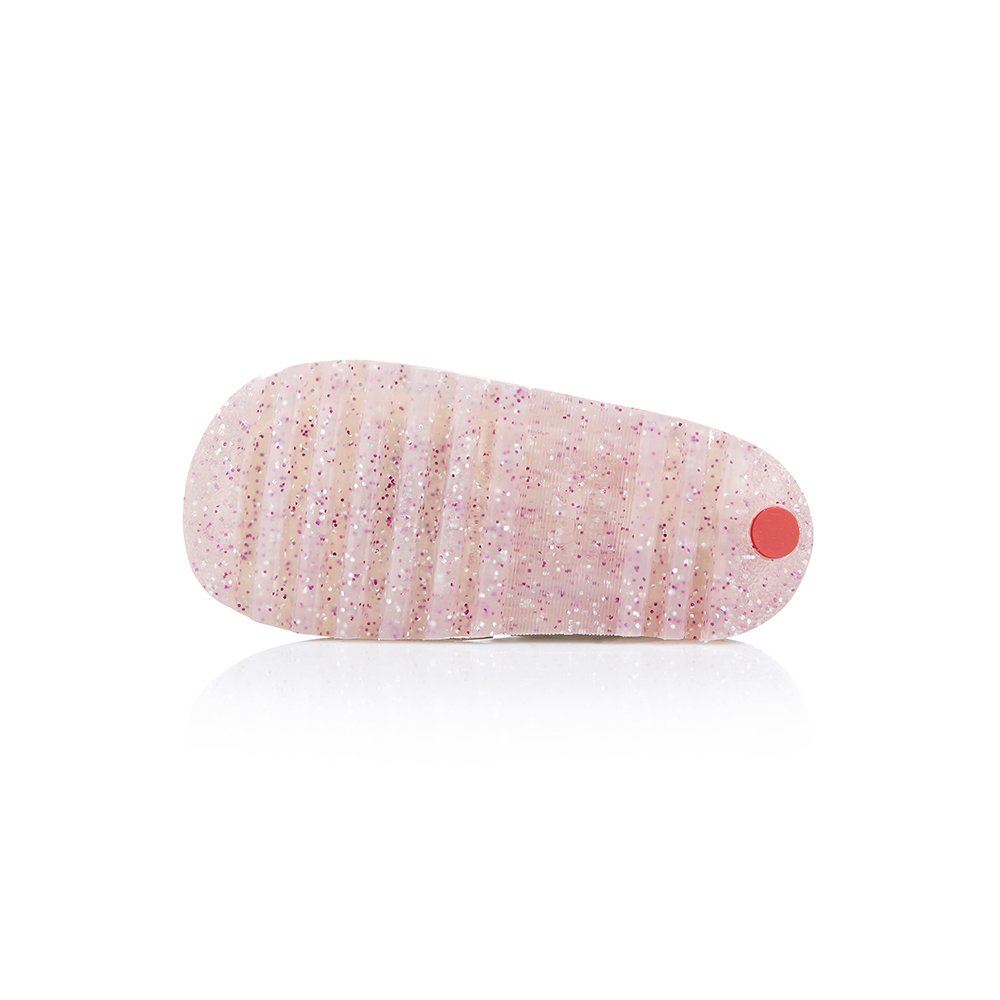 Kickers Arro LTHR INFANT 113267 ROSA/WEIßE LÄSSIGE SCHUHE FÜR MÄDCHEN 
