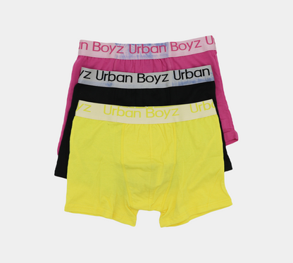 Urban-Boyz Cotton Rich Neon BX01505 Boxer Shorts
