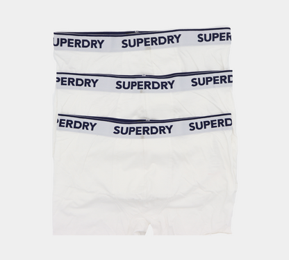 Superdry Organic Cotton Classic M3110082A PJZ Boxers Triple Pack Optic S-XL