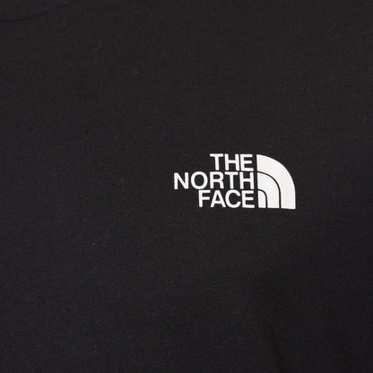 T-shirt de sport avec logo en coton Simple Dome The North Face - Noir