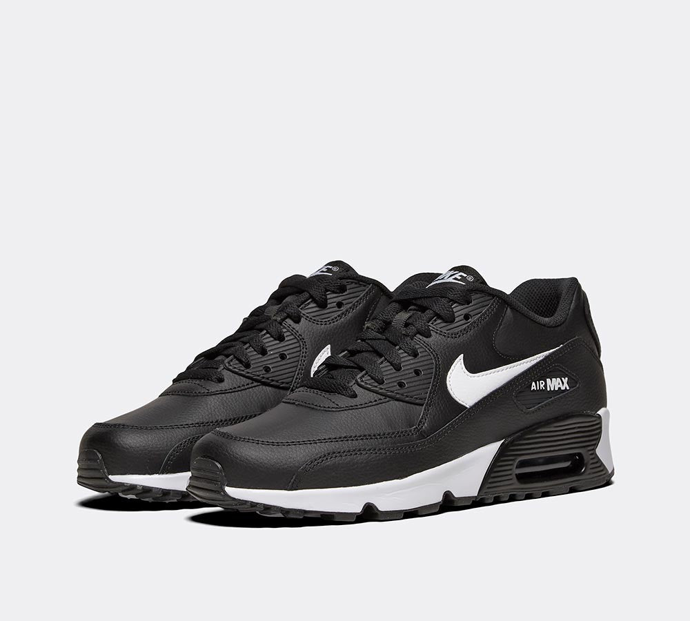 Nike Air Max 90 LTR (GS)  833412 025 Black/White Boys UK3-6