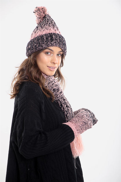 WOMENS LHTSF172 Pink & Black