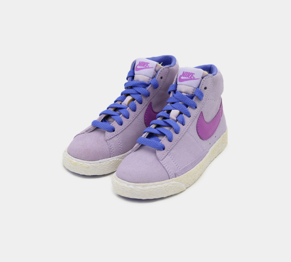 Nike Mid-Top Vintage Trainer Lila/Blau UK 10