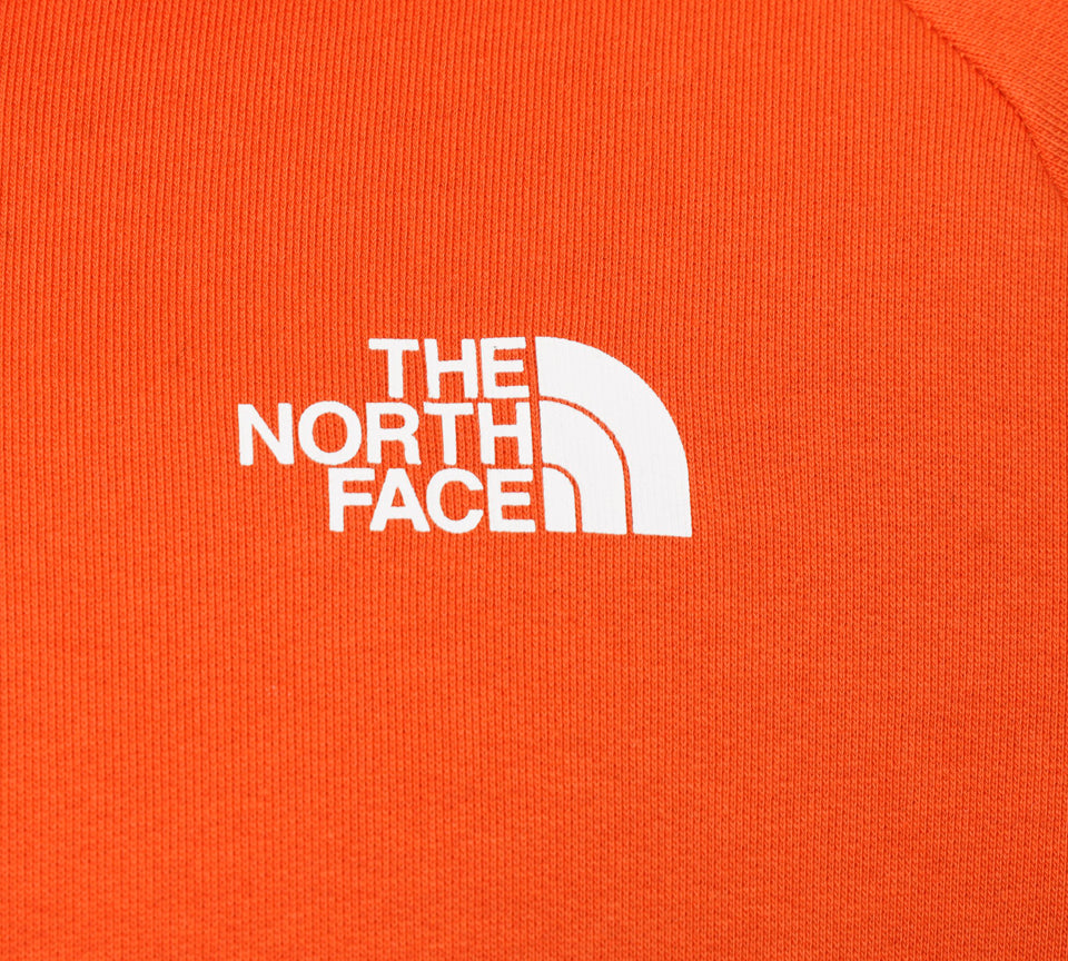 The North Face Raglan Red Box NF0A2ZWU15Q1 Sweat à capuche Rouge Fiery XS-2XL 