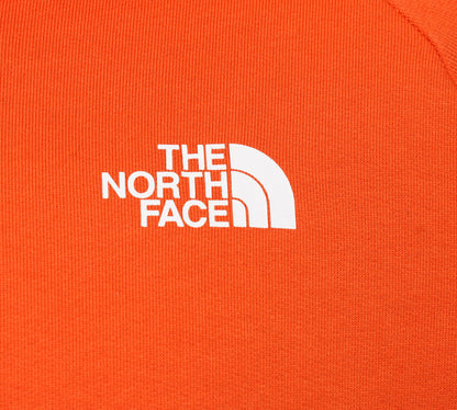 The North Face Raglan Red Box NF0A2ZWU15Q1 Sweat à capuche Rouge Fiery XS-2XL 