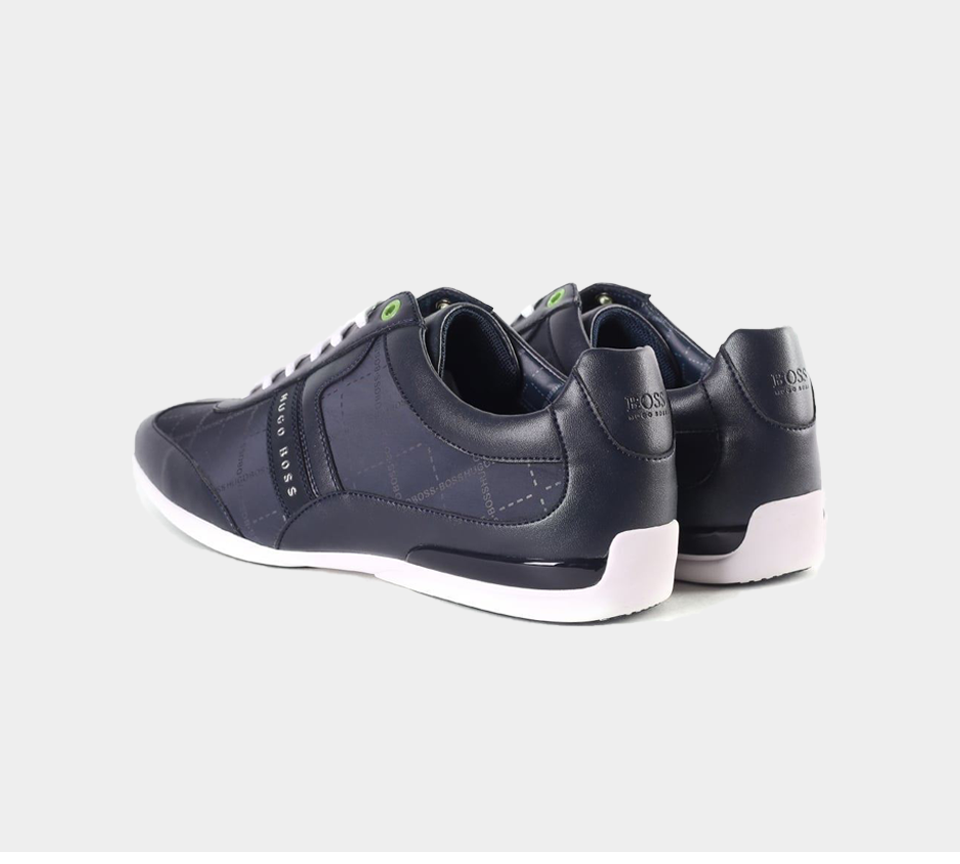 Hugo Boss Space Lowp NYPR 143801401 Trainer Dunkelblau UK 7-11