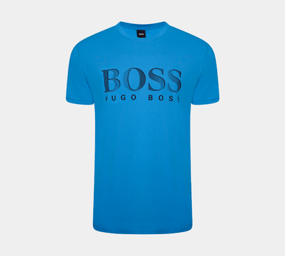 Hugo Boss Relaxed-Fit UPF 50+ Cotton Jersey Beach Tshirt
