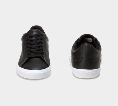 Lacoste Lerond Monochrome Leather 33CAM1032024 Trainers Black UK 6-11