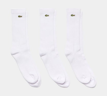 3-Pack Lacoste SPORT High-Cut Cotton Socks