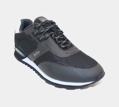 Hugo Boss Parkour Runn Hybrid 50455306 001 Trainers Black UK 6-11
