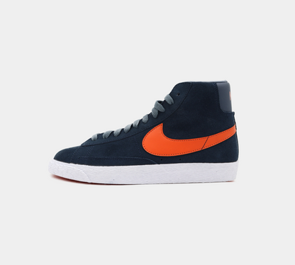 Nike Blazer Mid Vintage (GS) Unisexe Marine/Orange UK 3-5.5