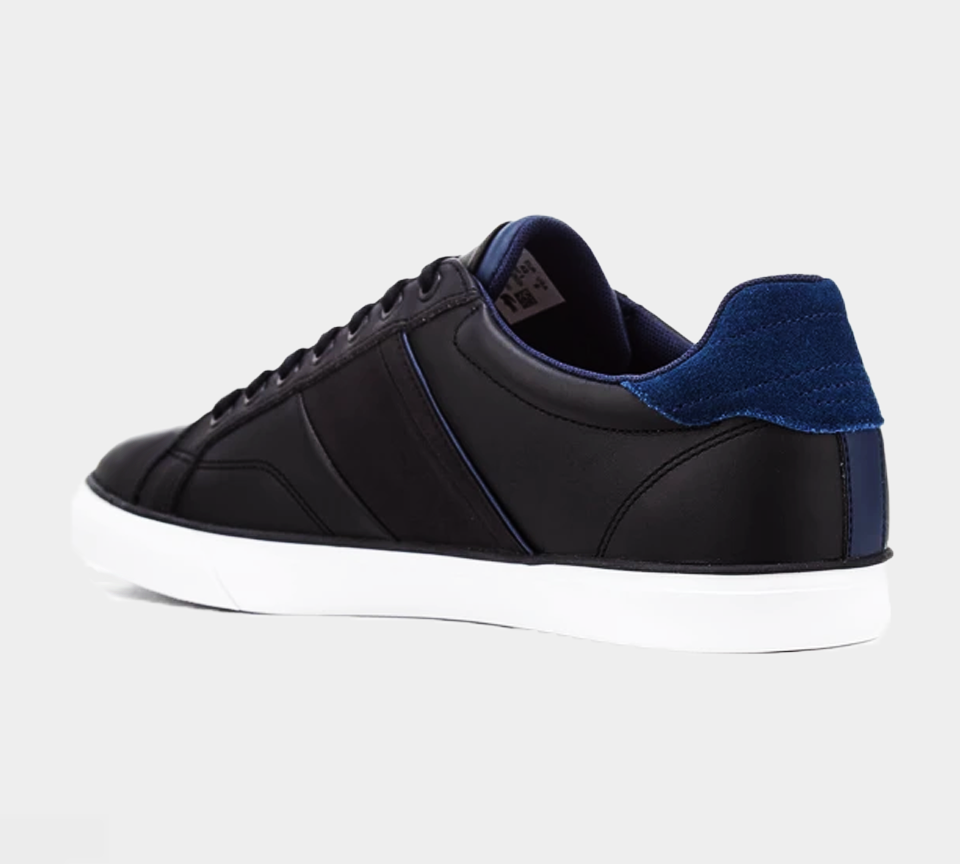 LACOSTE FAIRLEAD LEATHER MENS TRAINERS BLACK UK 6-11