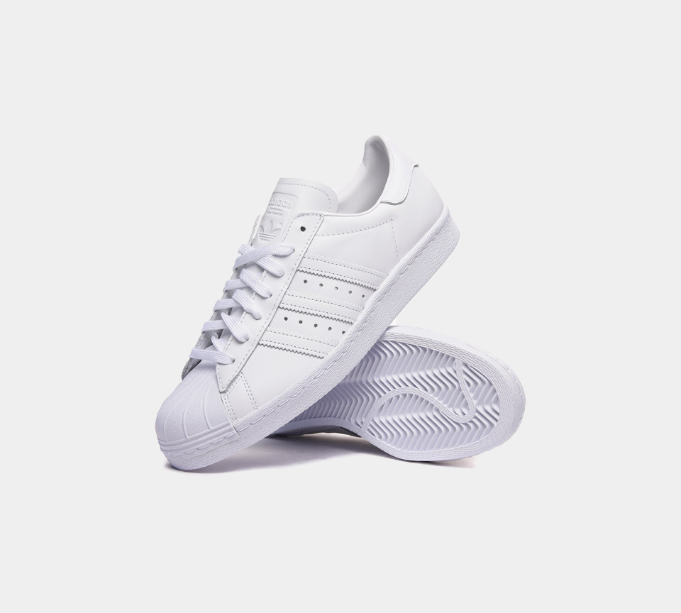 Adidas Superstar 80s S79443 Trainer Weiß UK 6,5-11