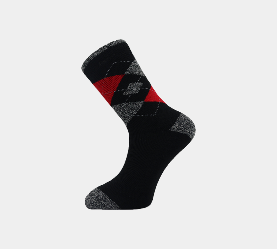 Mens Thermal M10816 Black Red 1 Pair
