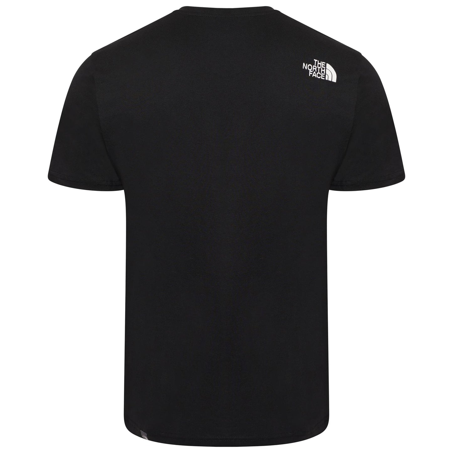 T-shirt de sport avec logo en coton Simple Dome The North Face - Noir