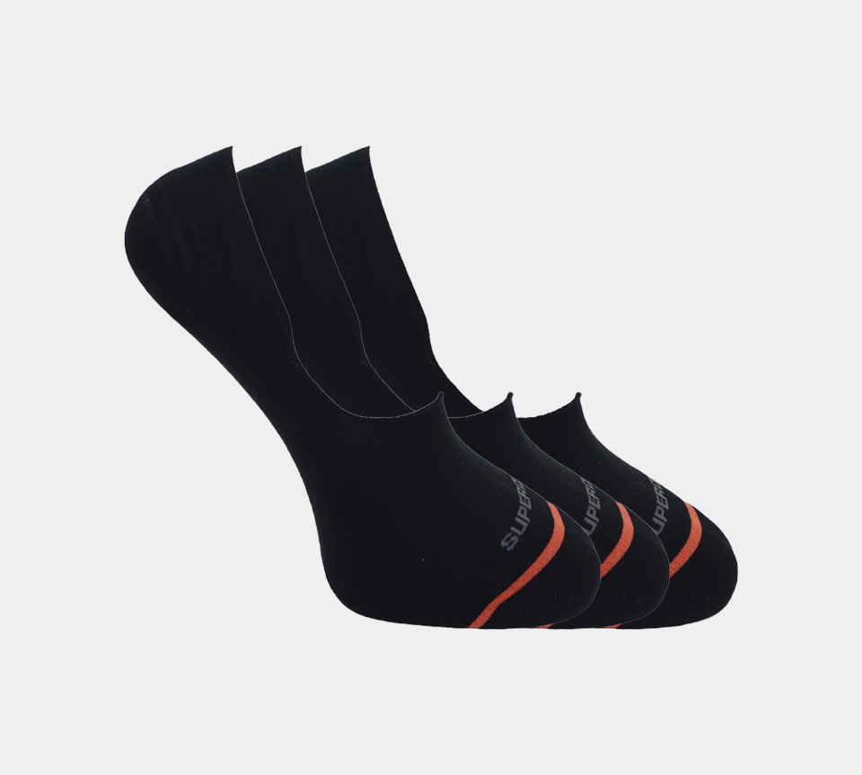 Superdry 3-Pack No Show Trainers Socks