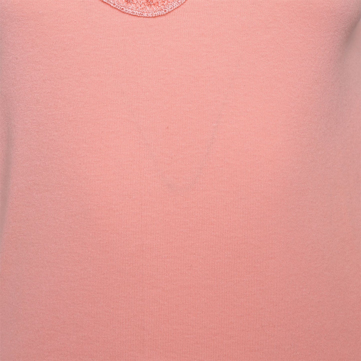 Women LACE VEST SALMON