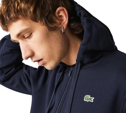 Lacoste Sport Lightweight Bi-Material SH1551 423 Kapuzenpullover Marineblau UK 3-8 (S-3XL)