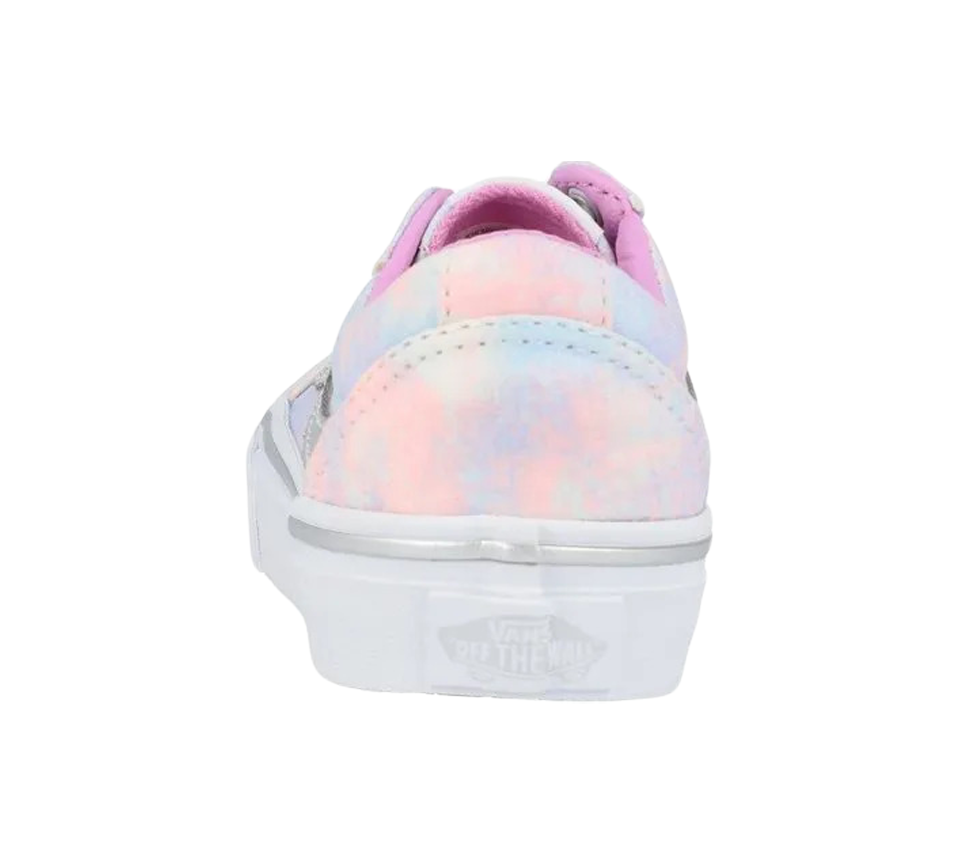 Vans Active MY Ward Multi Tie Dye VN0A3TFW3QT1 Shoes White Glitter Child UK 3-5
