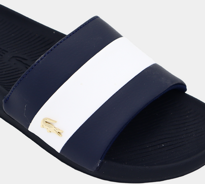 Lacoste Slide Croco 120 3 US CMA 7-39CMA0061092 MARINE / BLANC UK 6