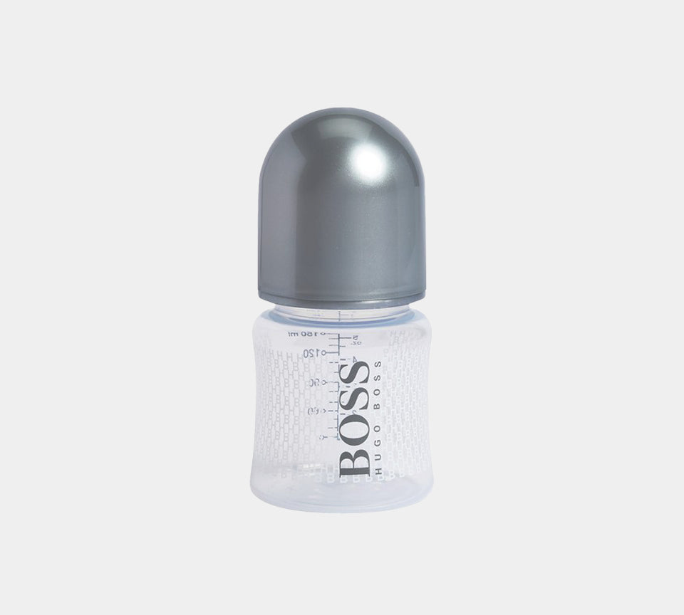 Hugo Boss Baby Bottle and Dummy Set