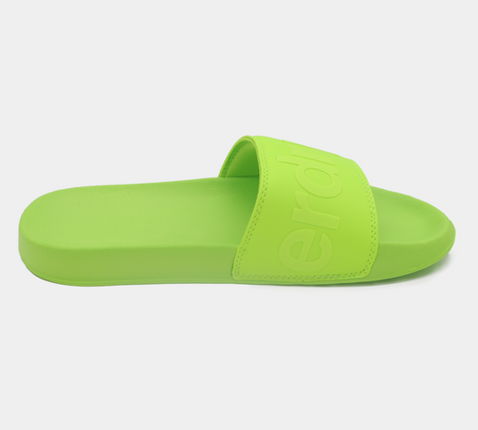 Superdry City Neon Pool Slides MF310020A 27Y Neon Green S-XL