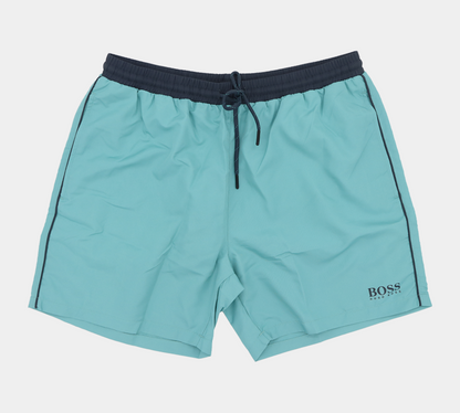 Hugo Boss Starfish Swim 50408104339 Shorts Grün/Schwarz M-XL