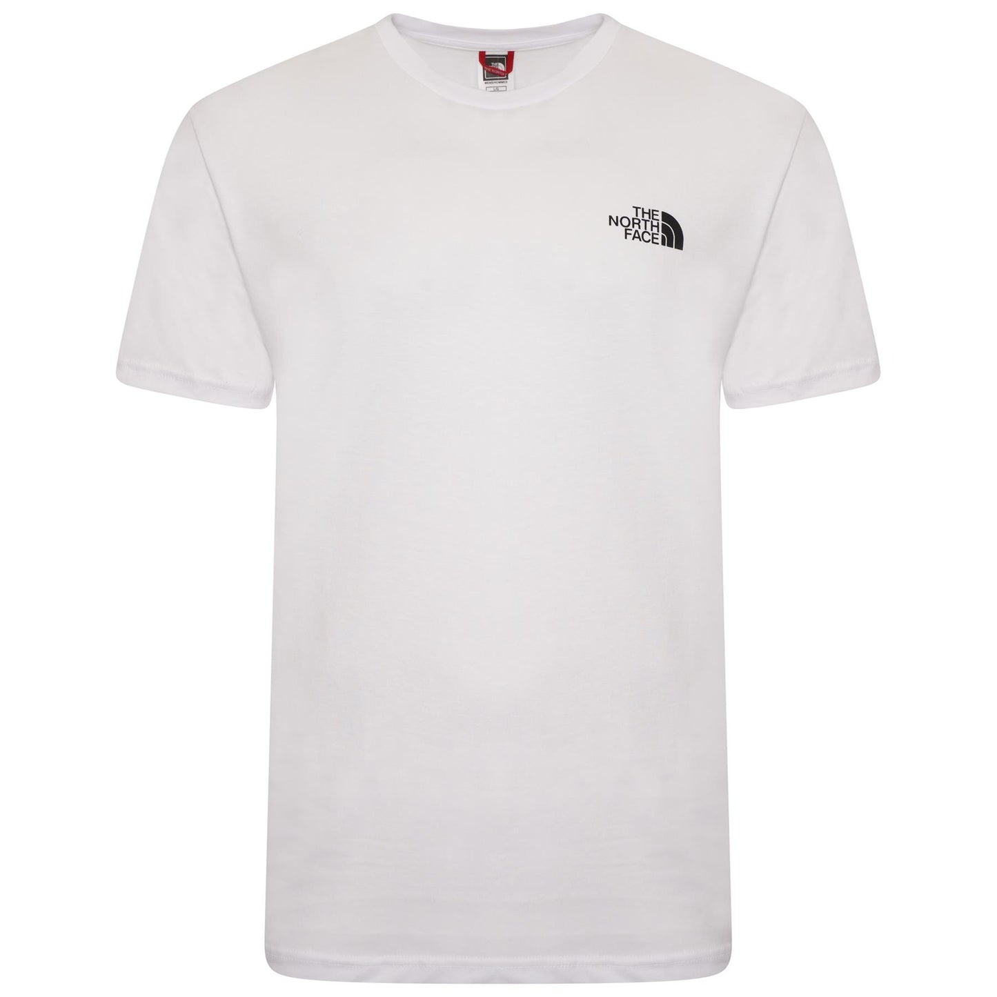 The North Face Simple Dome Cotton Logo Sports T-Shirt Top - White