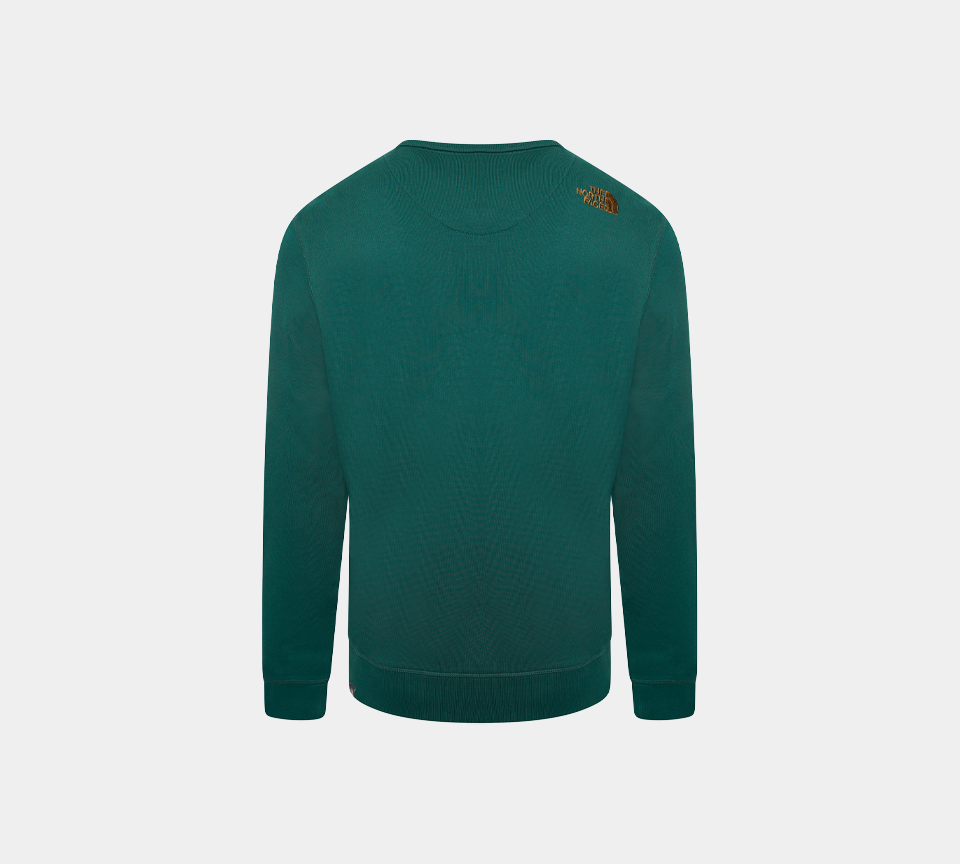 The North Face Drew Peak Crew T92ZWRN3P Sweatshirt Dunkelgrün UK S-2XL