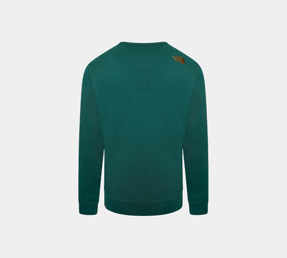 The North Face Drew Peak Crew T92ZWRN3P Sweatshirt Dunkelgrün UK S-2XL