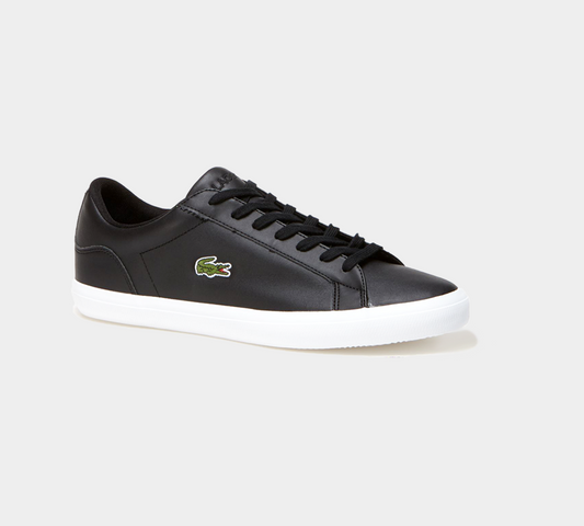 Lacoste Lerond Monochrome Leather 33CAM1032024 Trainers Black UK 6-11