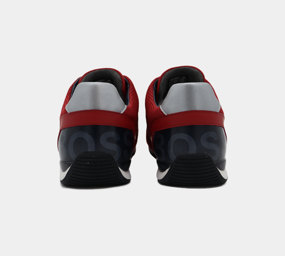 Hugo Boss Saturn Lowp Mx 50432830 610 Baskets Rouge UK 6