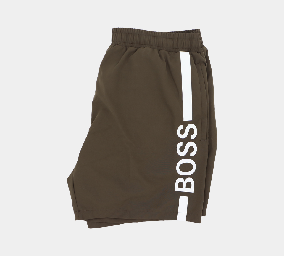 Hugo Boss Logo-Print Swim Short