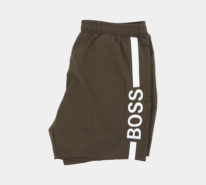 Hugo Boss Logo-Print Swim Short