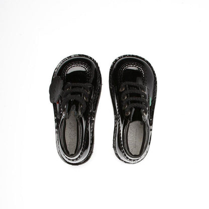Kickers Kick Hi Kleinkinder Patent 1KF0000408BXW UK 6 EU 23