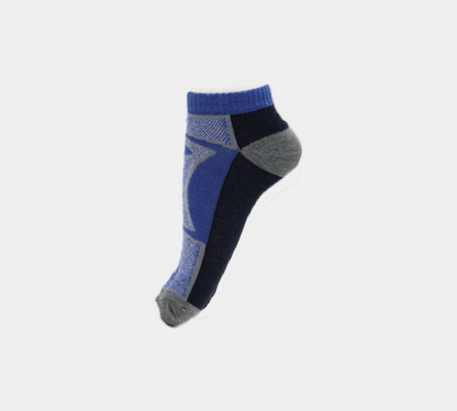 Trainer Socks Fresh Feel Cotton Rich M10724 Blend  Ankle Invisible Socks Pack UK 6-11