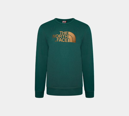 The North Face Drew Peak Crew T92ZWRN3P Sweatshirt Dunkelgrün UK S-2XL