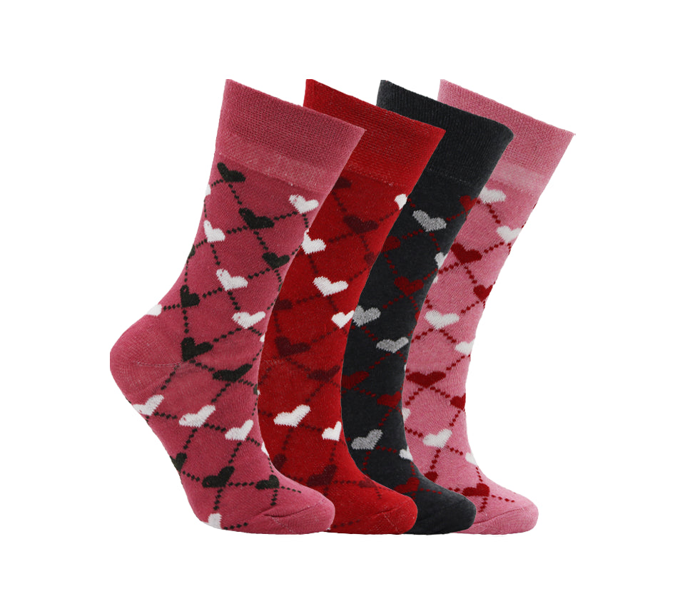 6 & 12 Pairs Non Diabetic Top Rich Cotton Socks UK 4-7