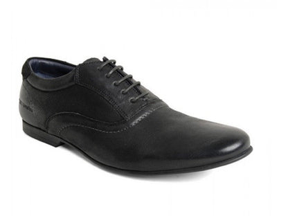 BASE London Galactic Waxy Black Shoes UK 6