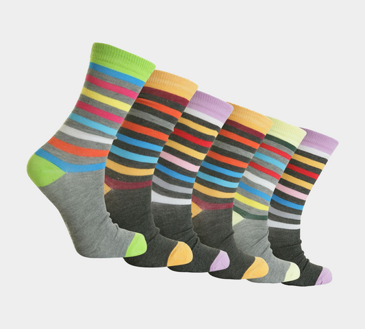 Coloured Design Socks L10529 Smart Suit Work Golf Cotton Blend Socks