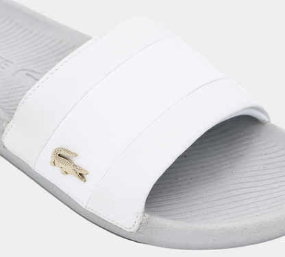 Lacoste SLIDE 120 3 US CMA 7-39CMA006121G WHT/WHT UK 6-11