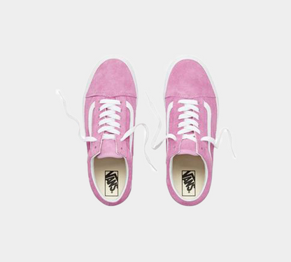 Vans Wildleder Old Skool Schuhe Damen Violett/True White UK 3-9