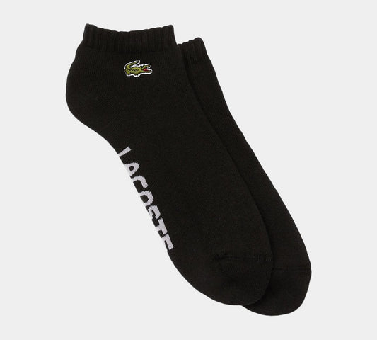 Lacoste Chaussettes basses en jersey de coton RA2061 00 258 Noir UK 3.5-11