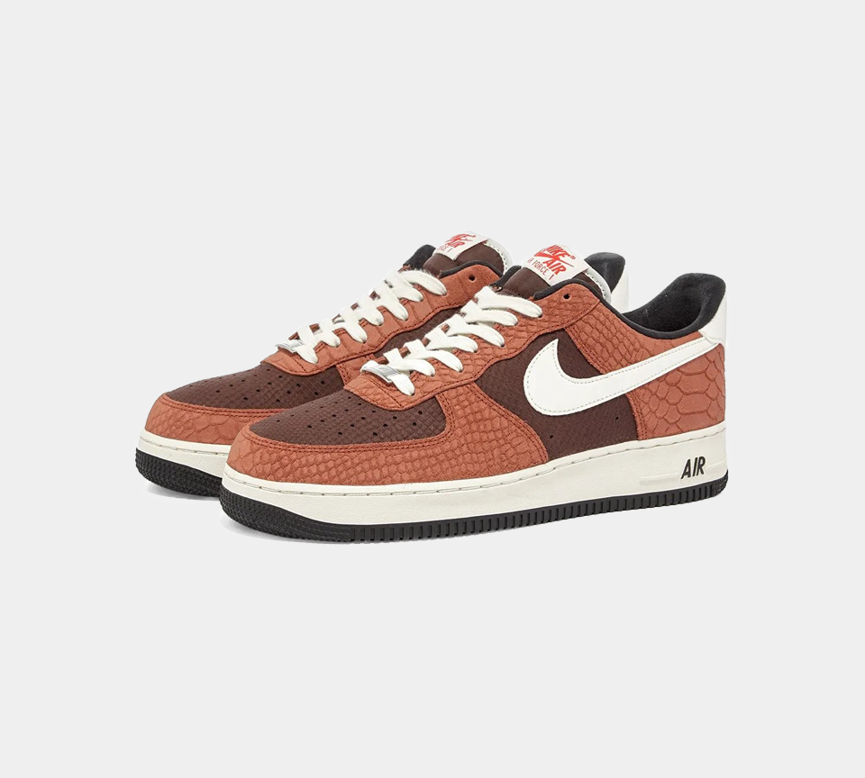 Nike Air Force 1s CV5567 200 Bark Brown UK 6-10