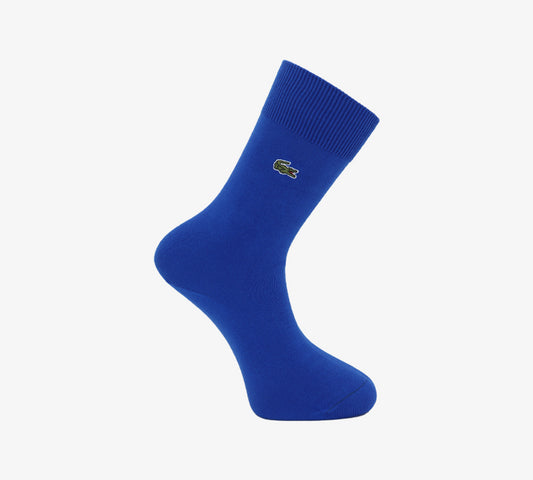 Lacoste Cotton Blend Jersey RA7805 00 Chaussettes HJM Bleu UK 3.5-6.5-7.5-11