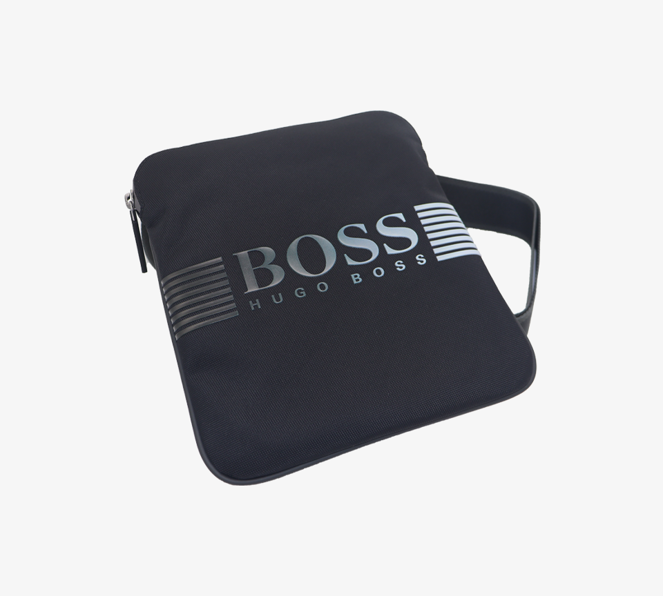 Hugo Boss Messenger Envelope 50451723 001 Sling Umhängetasche, Schwarz, Einheitsgröße