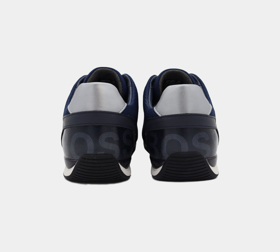Hugo BOSS  Saturn_Lowp_knlg 50432830 401 Trainers Navy UK 5-9